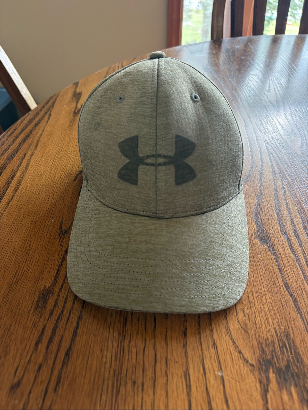 Under Armour Olive Green Logo Performance Hat